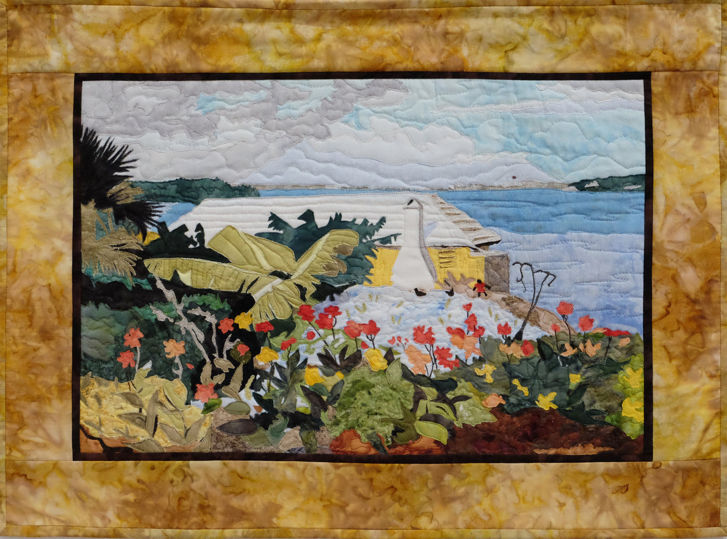 Flower Garden and Bungalow, Bermuda