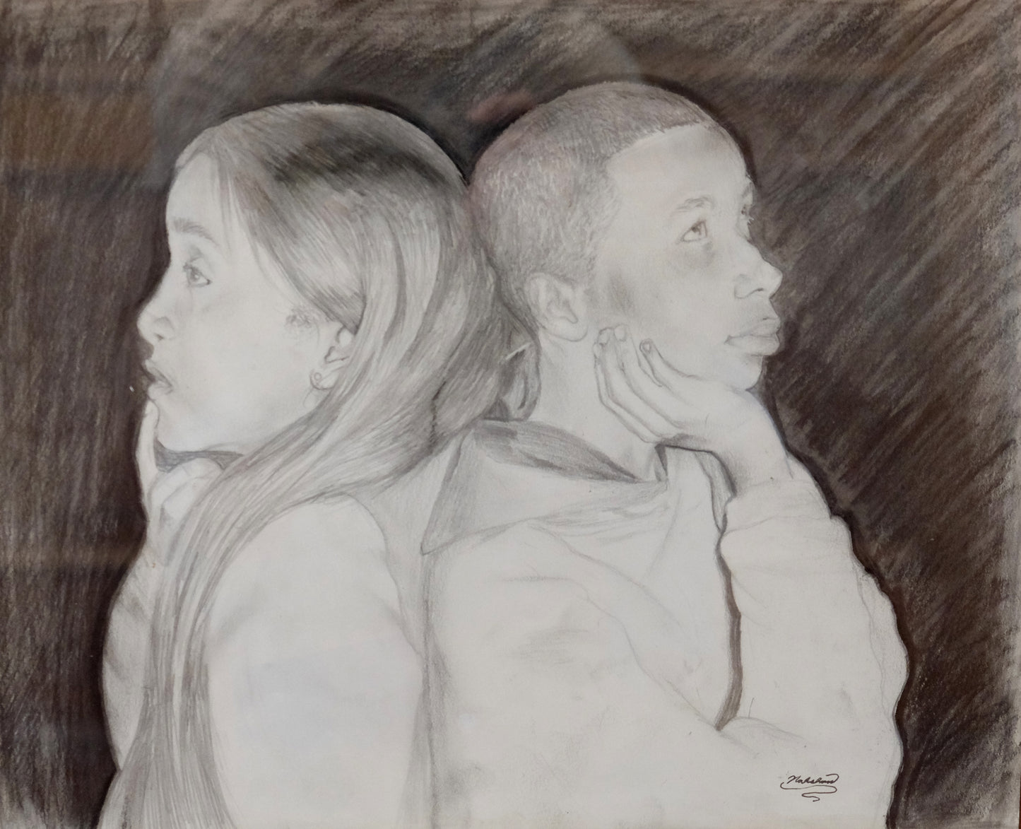 My Sister and Me in Thought