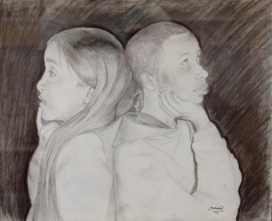 My Sister and Me in Thought