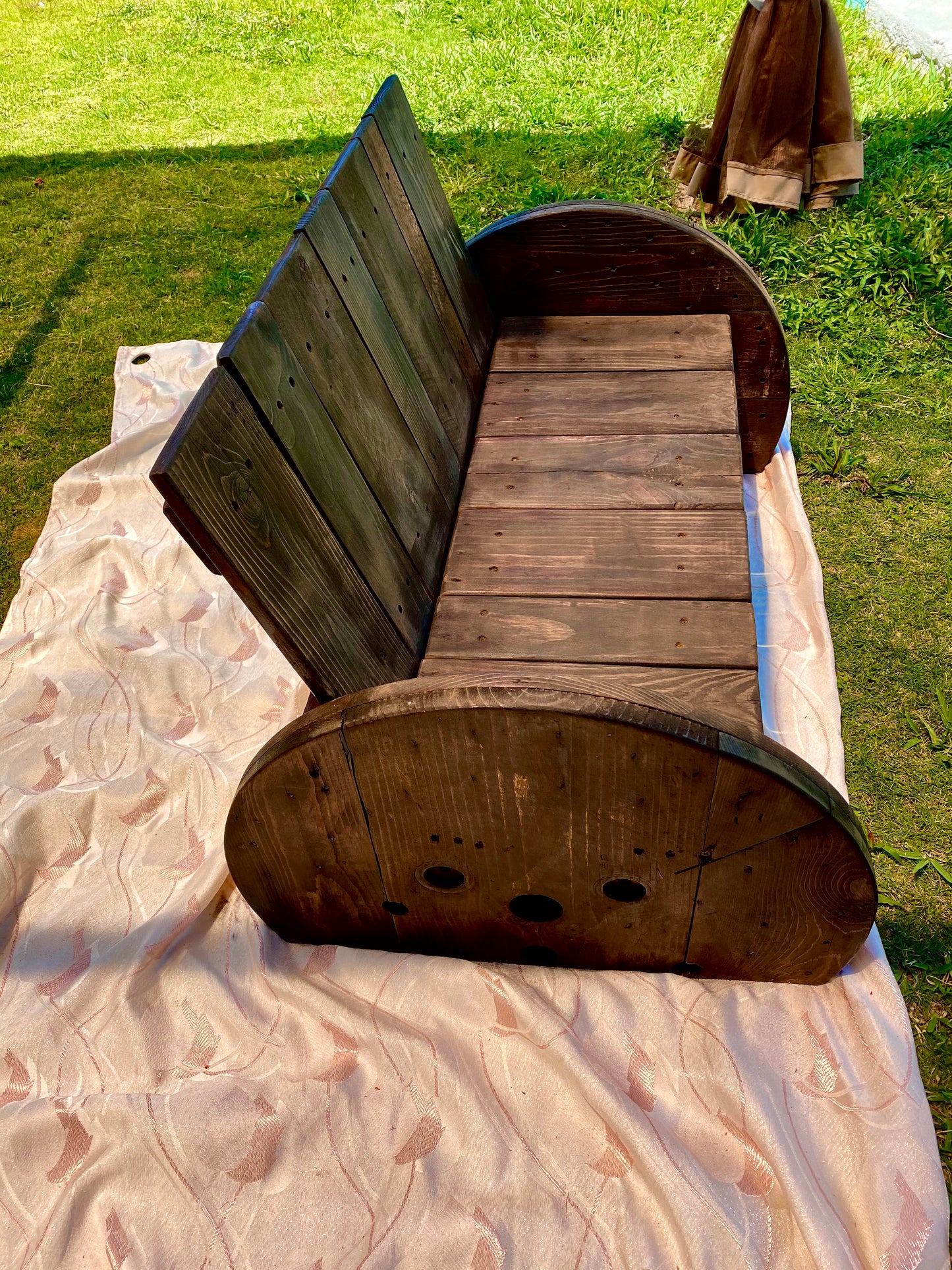 Kathy Ann Austin, Refinished Furniture, "Summer Flamboyance"