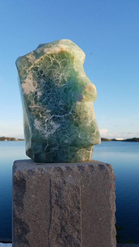 Facing Time, Scott King, Mexican Fluorite