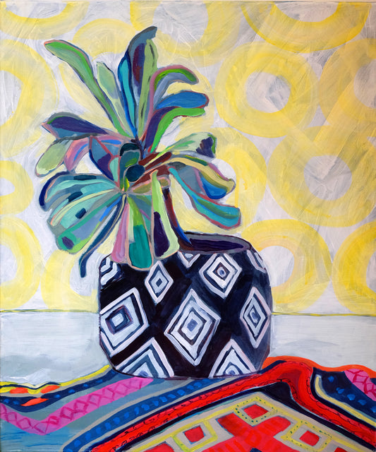 14 Smooth out the rug