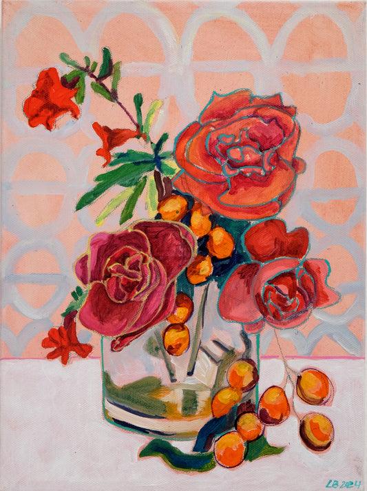 20 Roses and comequats