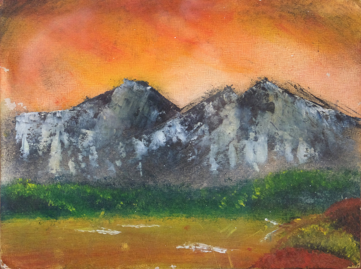 My First Oil Painting