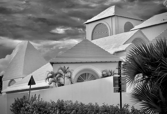 38. Bermuda Roof Tops and White Triangles