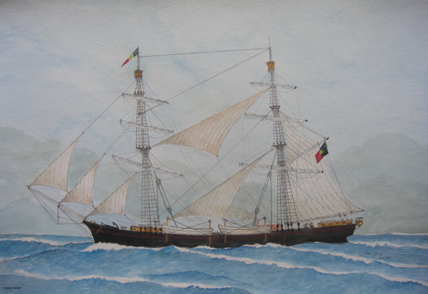 A. Manyana - Portuguese Whaling Brig