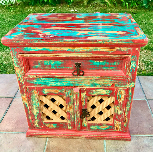 Kathy Ann Austin, Refinished Furniture, "Southwestern Summer"