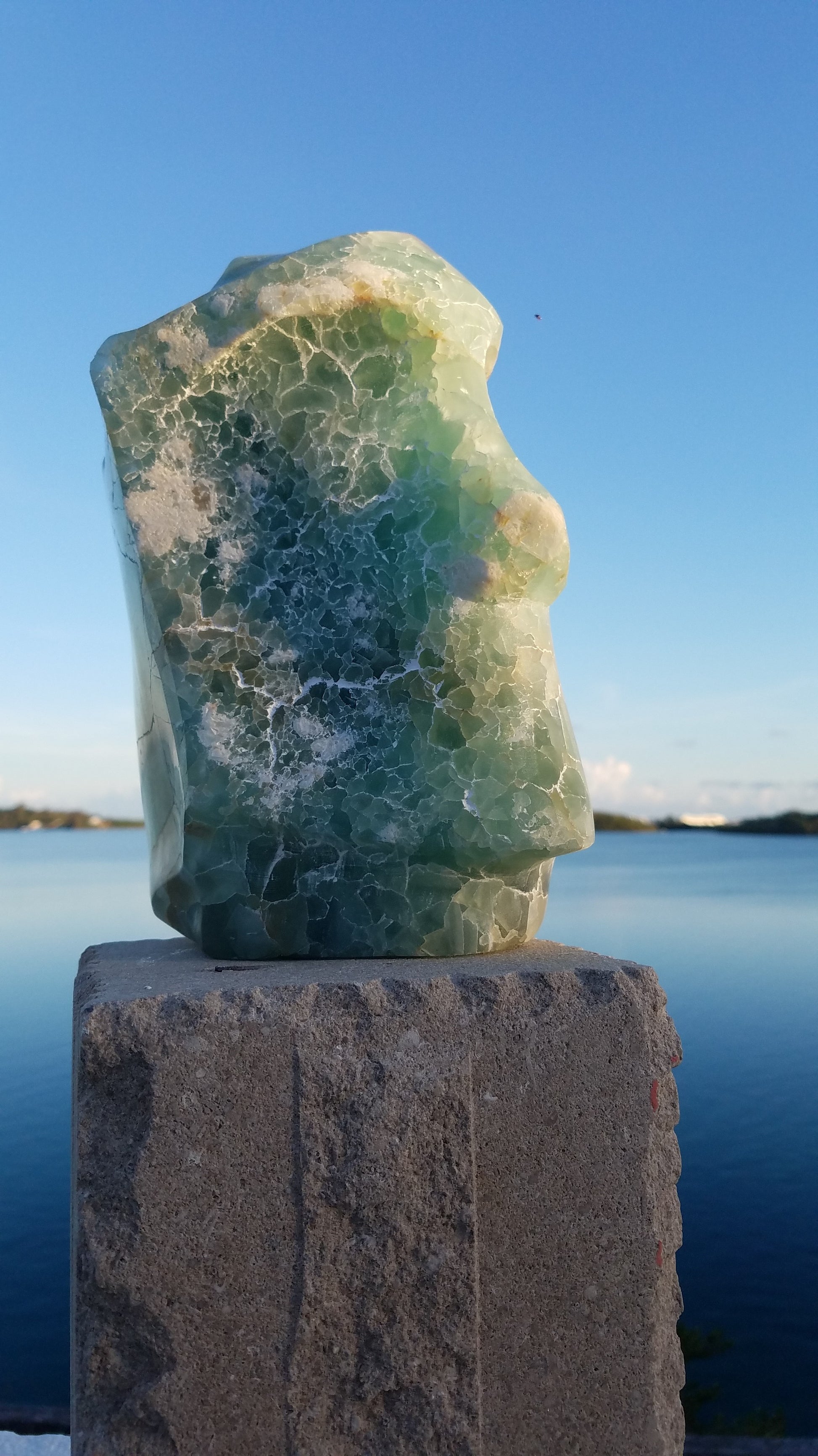 Facing Time, Scott King, Mexican Fluorite